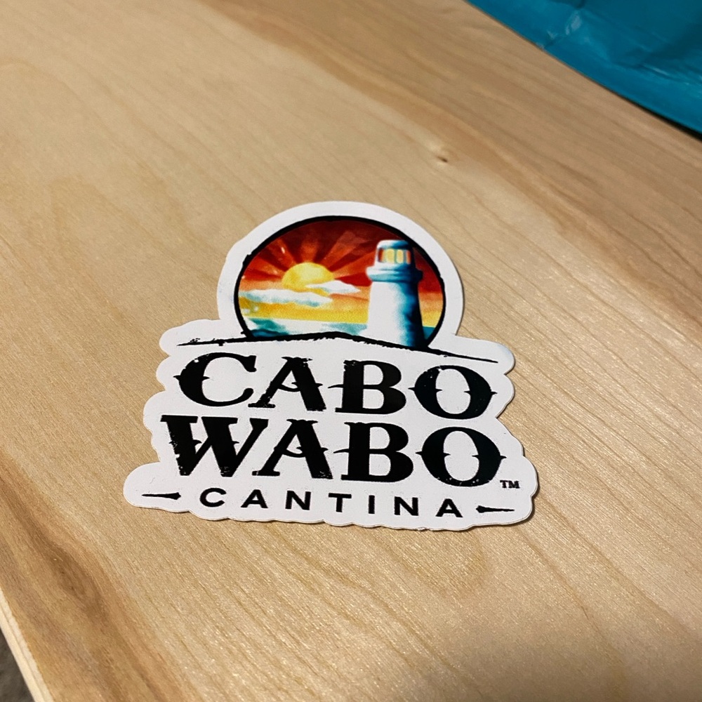 Cabo Wabo Sticker